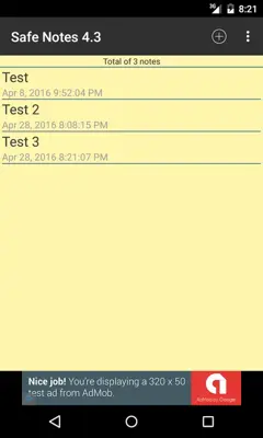 Safe Notes android App screenshot 18