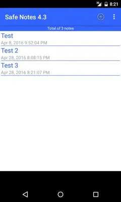Safe Notes android App screenshot 22